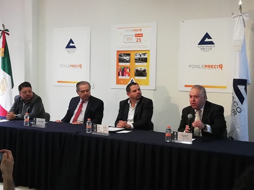 El conferencia de prensa se afirmó que es parte de una subasta nacional. (Alondra Ávila)