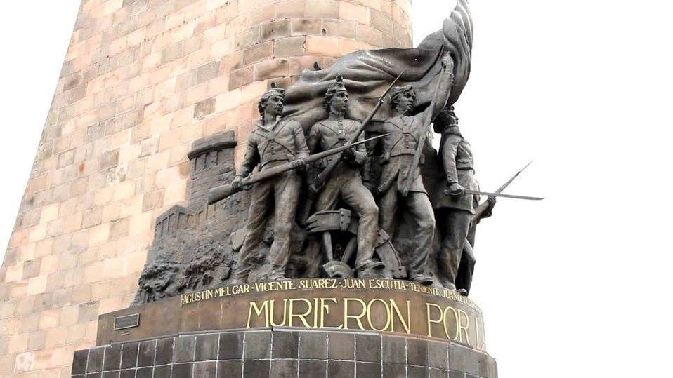 La Glorieta de los Niños Héroes conmemora el aniversario de la Batalla en el Castillo de Chapultepec . (Especial)