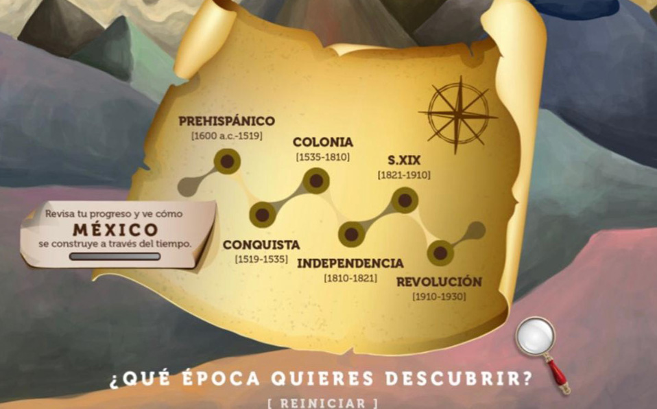 Además de poder conocer la historia de la Independencia de México, los niños tienen la posibilidad de conocer otros hechos históricos en la app. (Dete