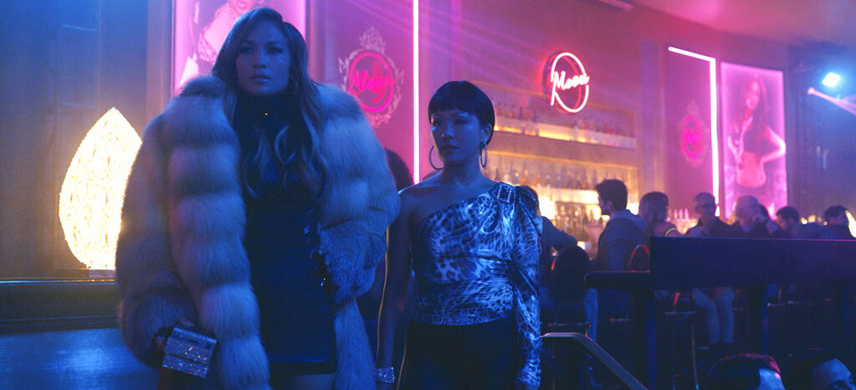Jennifer Lopez en la película 'Hustlers' (AP).