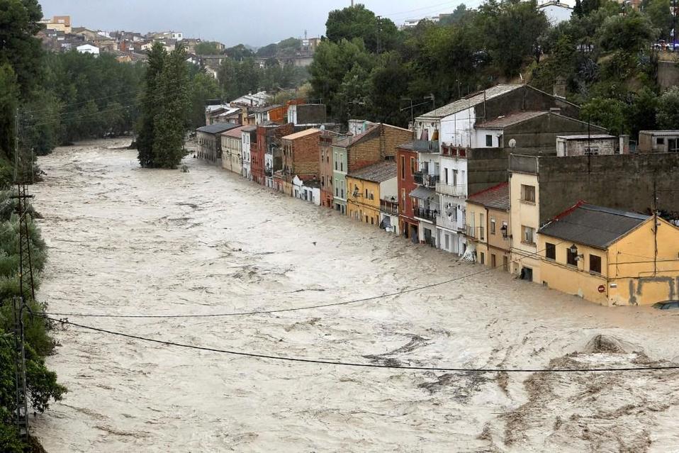 Las lluvias afectaron la parte sureste de España, como Castilla La Mancha, Murcia y Comunidad Valenciana. (EFE)