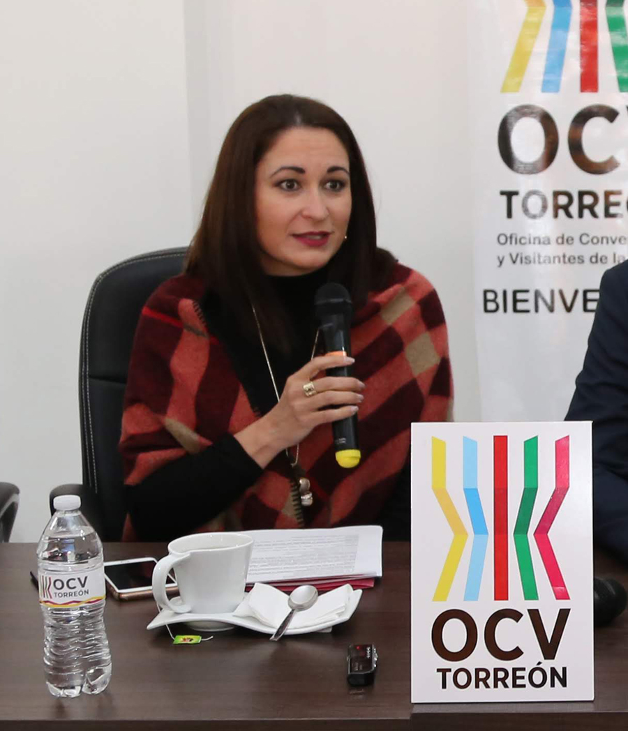 Maria Eugenia Villarreal Abusaid, subsecretaria de Turismo d La Laguna de Coahuila. (Archivo)
