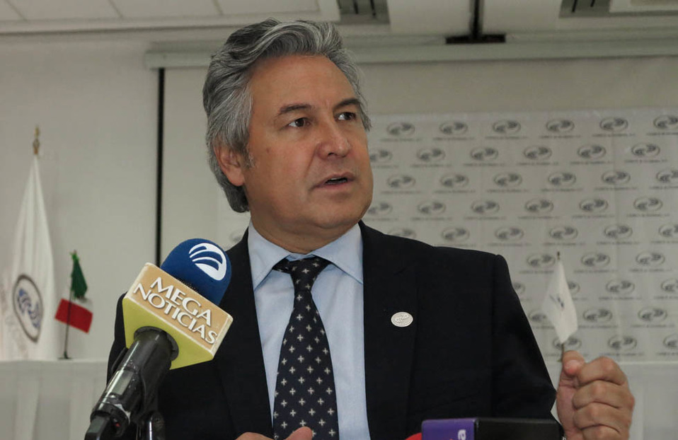 El presidente del Consejo Mexicano de Comercio Exterior (COMCE), Miguel Ángel Landeros (Franco González)
