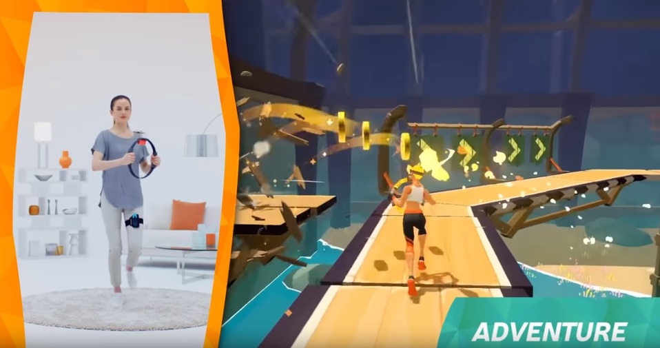 Ring Fit Adventure te pone a hacer ejercicio con el Nintendo Switch. (Nintendo)