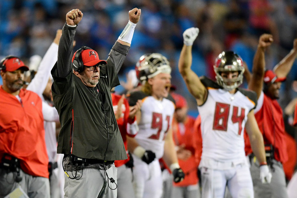 Tampa Bay logró su primera victoria de la campaña (AFP)