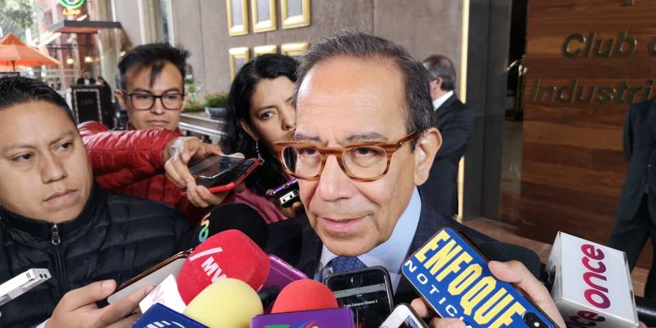 Carlos Salazar Lomelín, presidente del CCE (Eduardo de la Rosa)