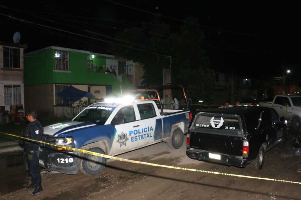 Investigan asesinato. (José Luis Tapia)