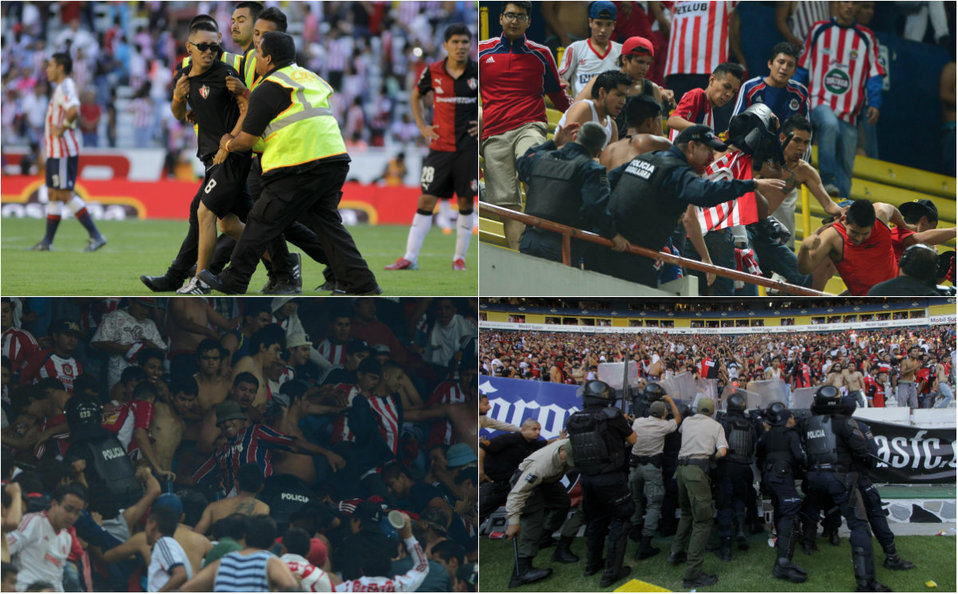 Chivas vs Atlas: la violencia en el Clásico Tapatío (Imago7/Mexsport)