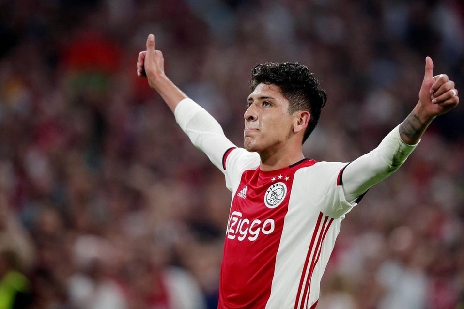 Edson Álvarez, futbolista del Ajax (Twitter @EdsonAlvarez19)