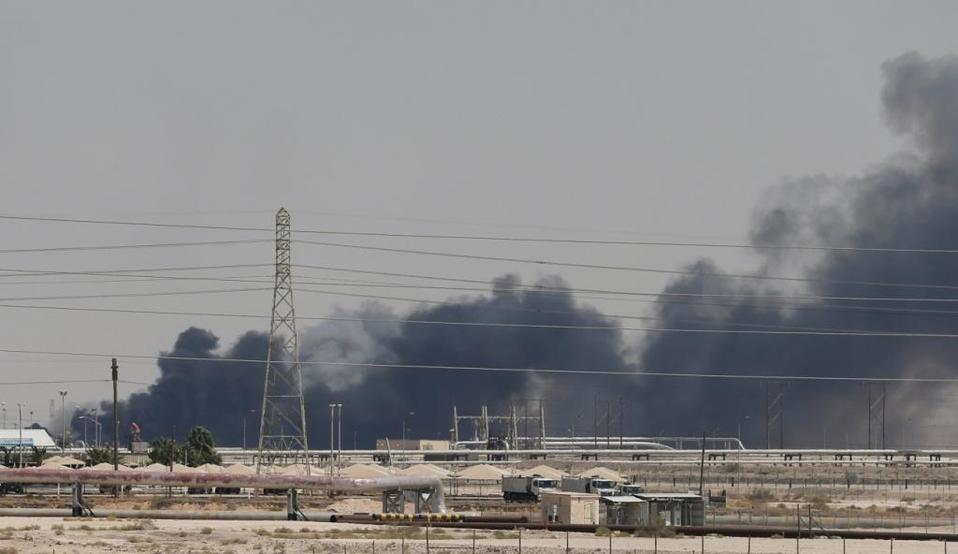 El ataque en las instalaciones petroleras fue con drones. (Reuters)