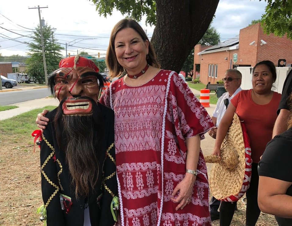 Embajadora Martha Bárcena celebra las fiestas patrias con la comunidad mexicana en Estados Unidos. (@Martha_Barcena)