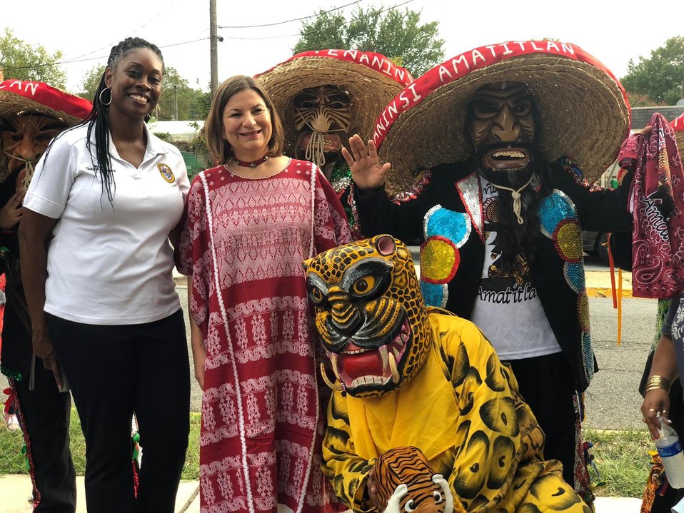 Embajadora Martha Bárcena celebra las fiestas patrias con la comunidad mexicana en Estados Unidos. (@Martha_Barcena)