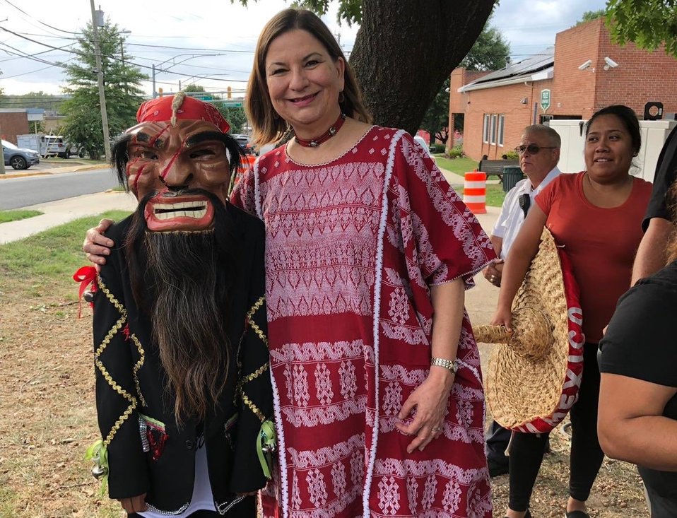 Embajadora Martha Bárcena celebra las fiestas patrias con la comunidad mexicana en Estados Unidos. (@Martha_Barcena)