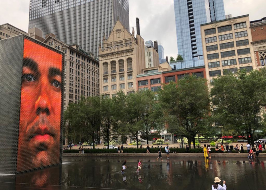Millennium Park la bienvenida a cinco millones de visitantes al año (Laura Escamilla)