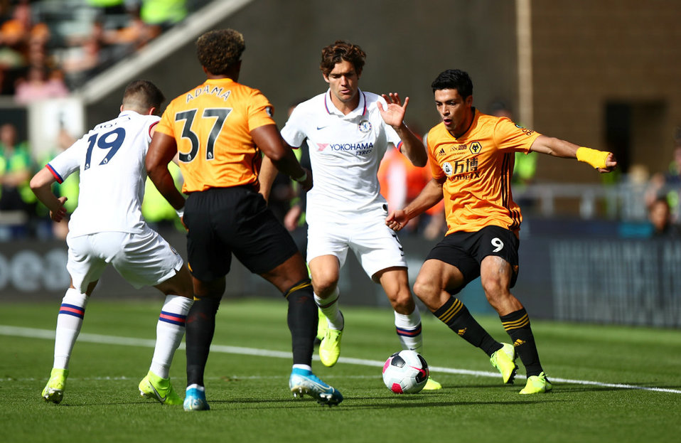 El Wolverhampton de Raúl Jiménez es goleado por el Chelsea (Reuters)