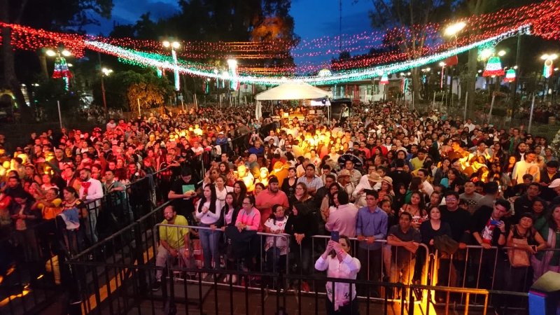 Celebración del Grito de Independencia en la alcaldía Coyocán./ @Alcaldia_Coy