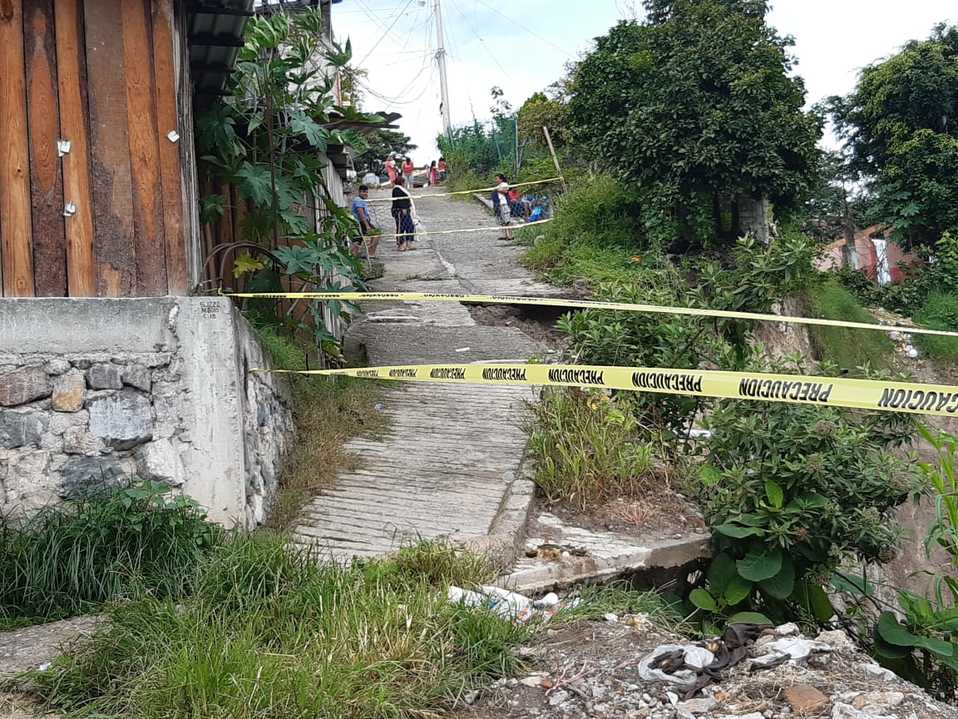 Ls lluvia generaron daños en dos municipios. (Rogelio Agustín Esteban)