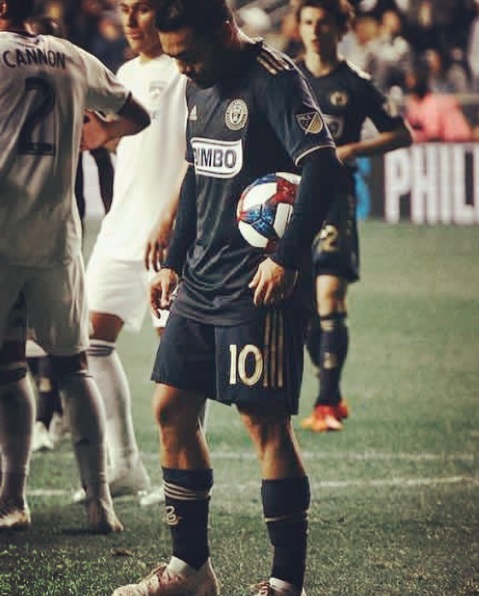 Marco Fabián, jugador del Philadelphia Union (Instagram @marcofabian_10)