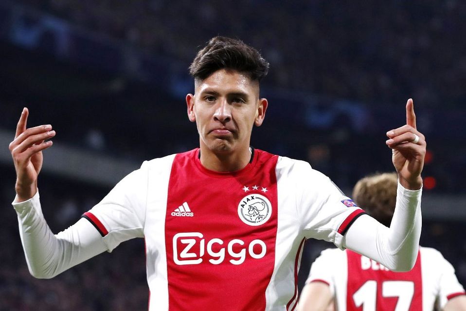 Edson Álvarez anotó en el triunfo del Ajax (AFP)