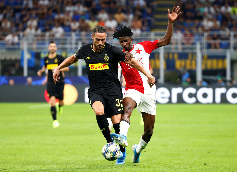 Inter de Milan empata contra el Slavia de Praga en la Jornada 1 de la Champions League (Reuters)