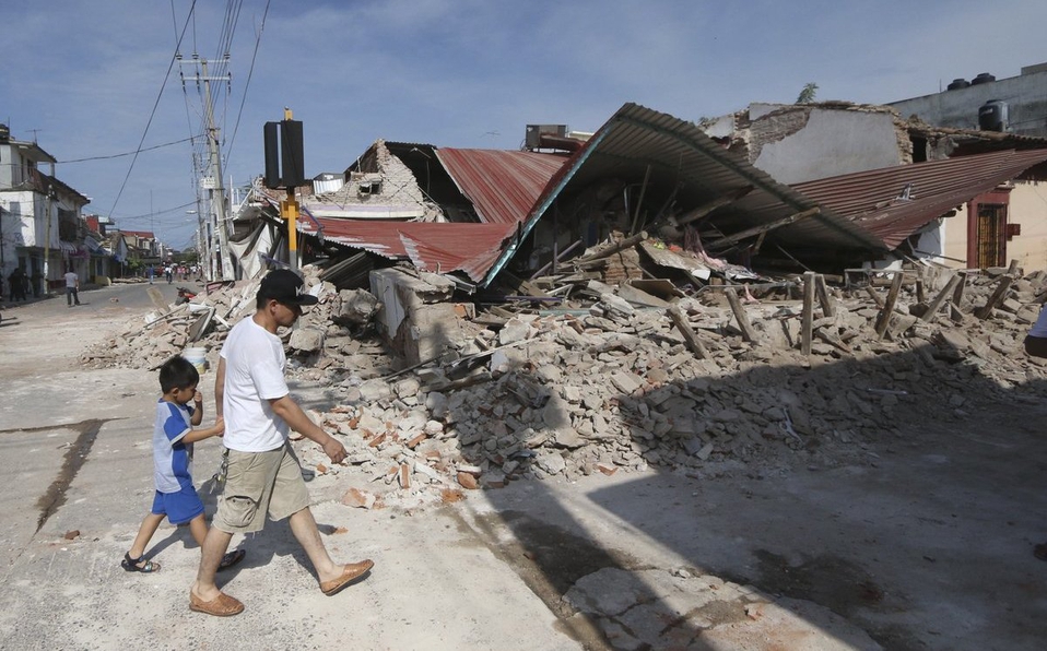 Juchitán fue el municipio de Oaxaca más afectado por el sismo del 7 de septiembre de 2019/Especial.