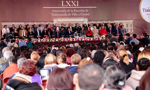 Las autoridades destacaron los valores de la localidad. (Especial)