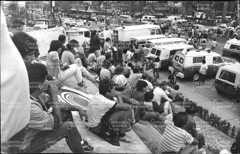 Durante semanas, los estragos de la tragedia se podía ver en cualquier punto de la ciudad. (Fototeca Milenio)