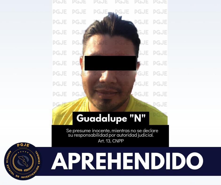 Guadalupe 'N' fue detenido durante un operativo en Los Cabos. (Margarita Rojas)