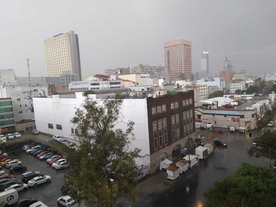 Llueve en varias alcaldías de la CdMx. (Milenio Digital)