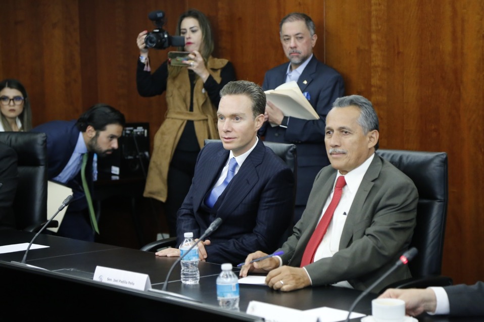 Manuel Velasco, senador del Partido Verde, se unió a la Jucopo. (Especial)