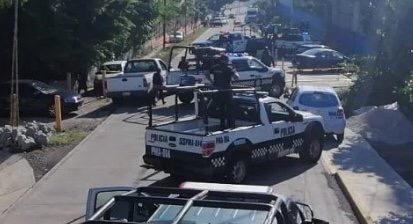 Los policías fueron atacados en diferentes puntos de la entidad. (Isabel Zamudio)