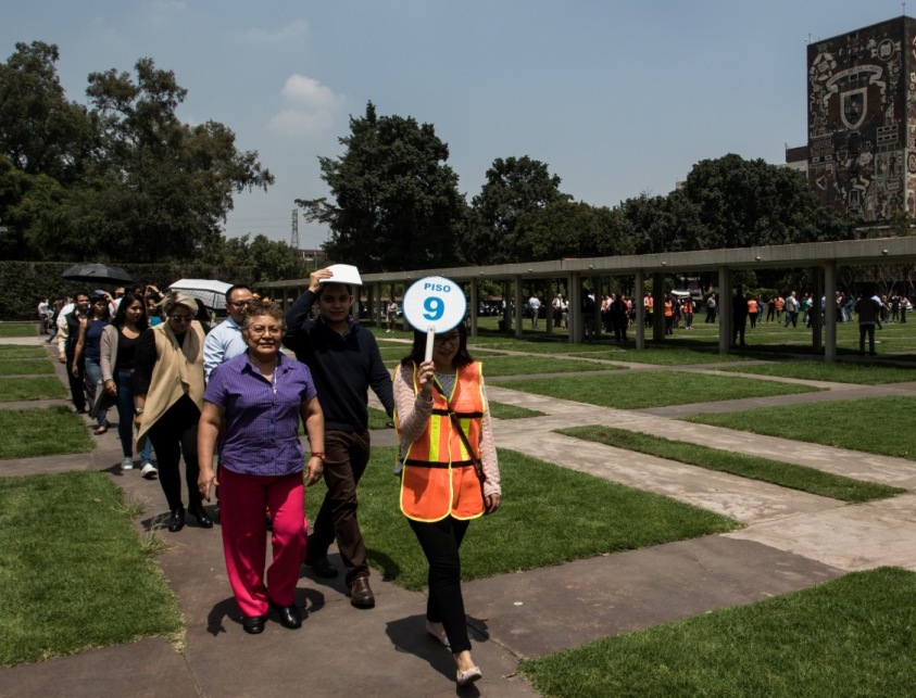 Simulacro en CdMx. | Cuartoscuro
