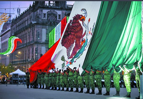 Ayer se realizó un homenaje a las víctimas de los sismos.