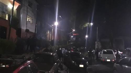 En el lugar se movilizó la policía mexiquense y ministerial. (Especial)