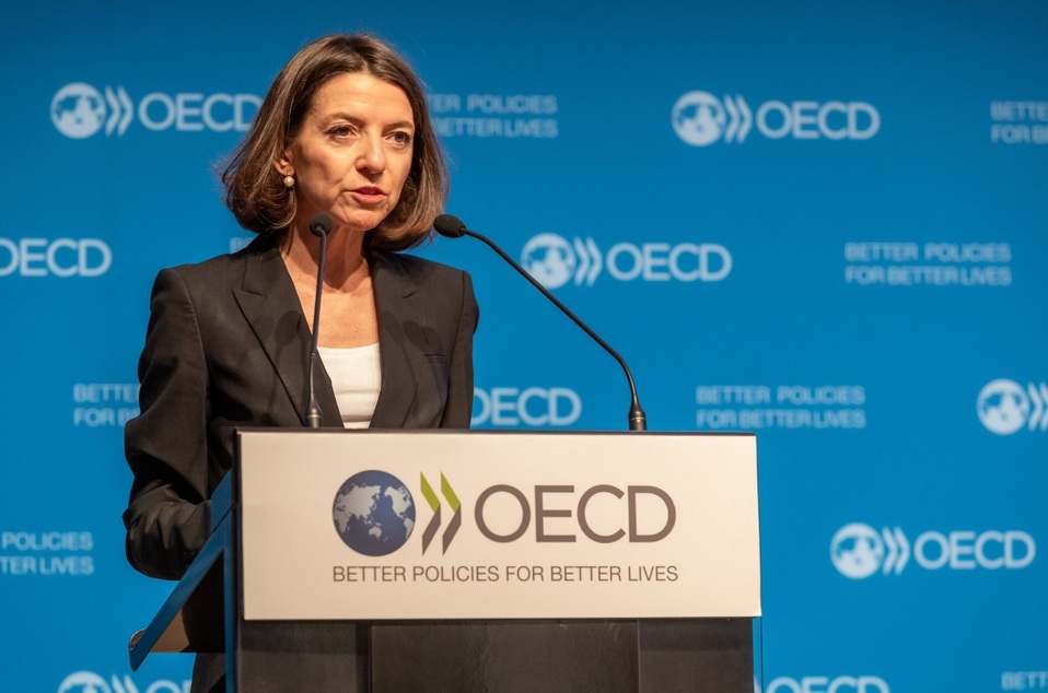 Laurence Boone, economista jefe de la OCDE (@OECD)