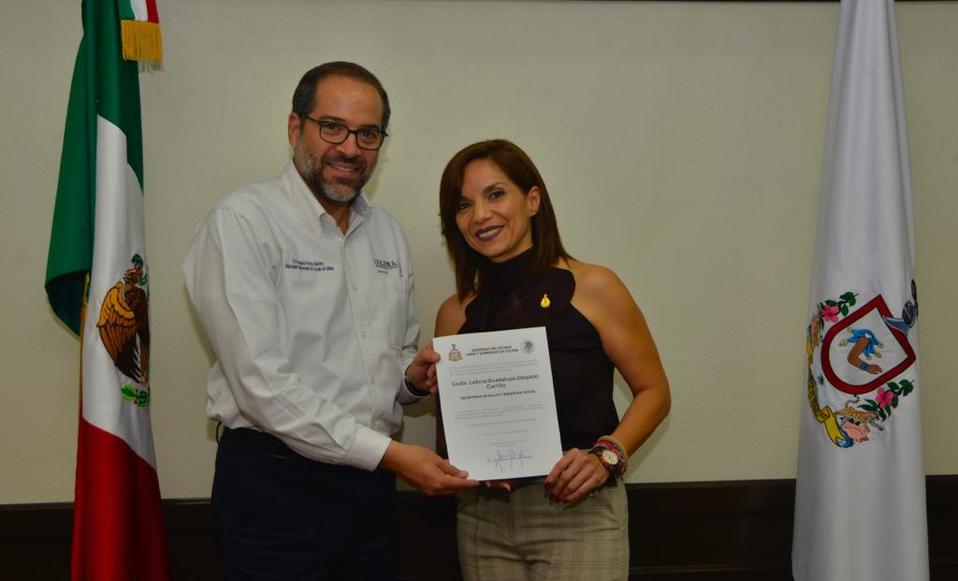 Leticia Delgado, nueva secretaria de Salud en Colima/Édgar Rodríguez.