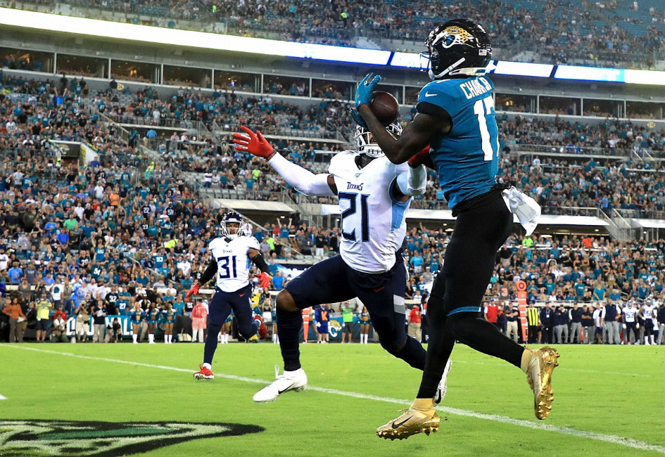 Los Jaguars se impusieron a los Titans (AFP)