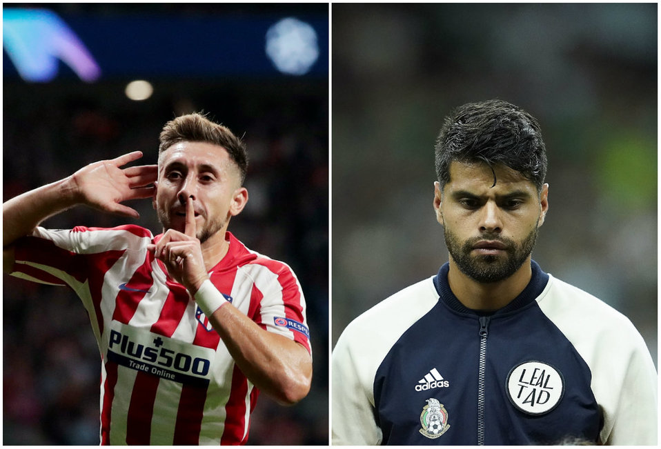 Héctor Herrera y Néstor Araujo titulares en el duelo Atlético de Madrid vs Celta de Vigo (Reuters/Imago7)