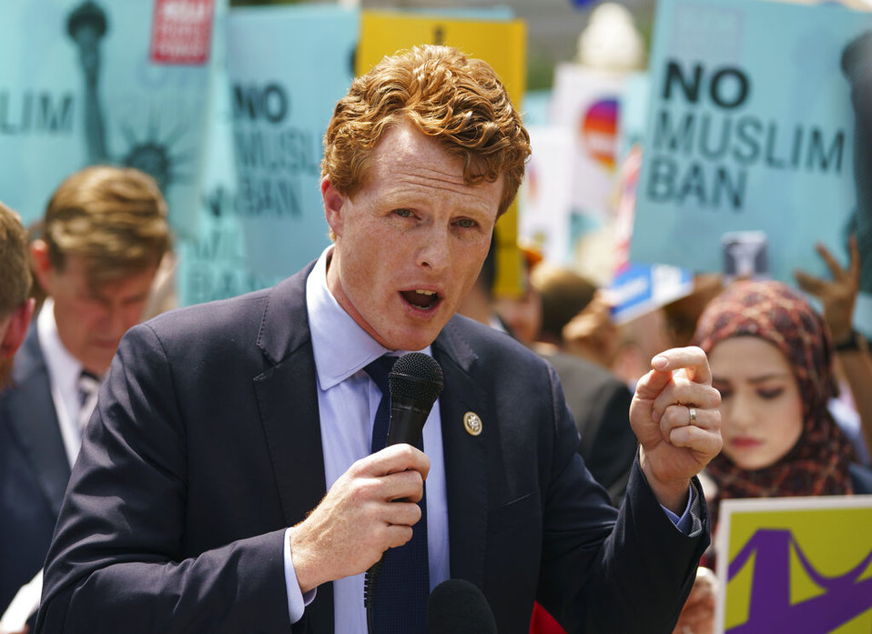 Joe Kennedy es nieto de Robert F. Kennedy, quien fue secretario de Justicia bajo el mandato de su hermano John F. Kennedy. AP