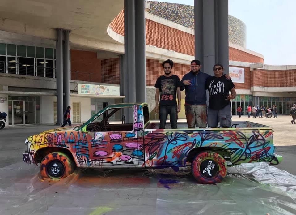 El conjunto de talentos muestra obras inspiradas en la cultura urbana. (Cortesía)