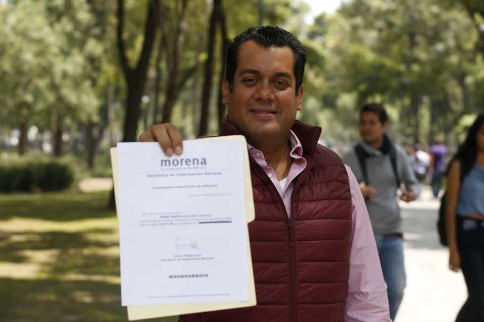 El diputado Sergio Gutiérrez Luna. (Héctor Téllez)