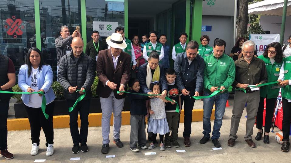 La jefa de Gobierno, Claudia Sheinbaum, inauguró un módulo "Pilares" en la alcaldía Azcapotzalco (Jorge Almazán)