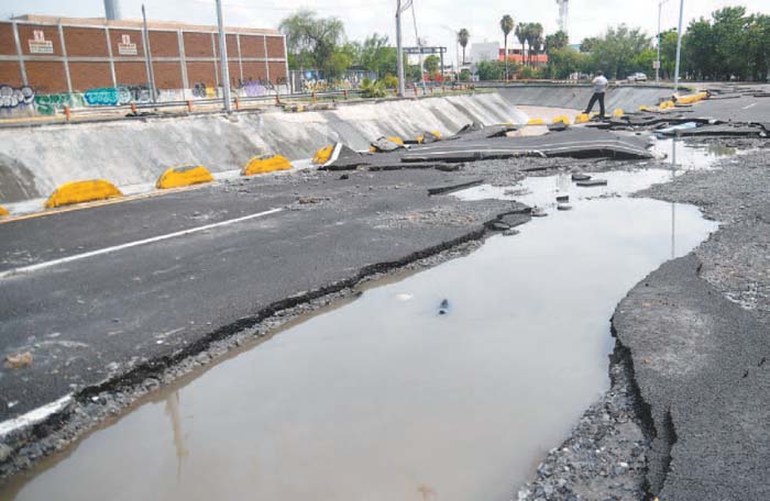 El paso de Fernand dejó cientos de daños en infraestructura. Archivo