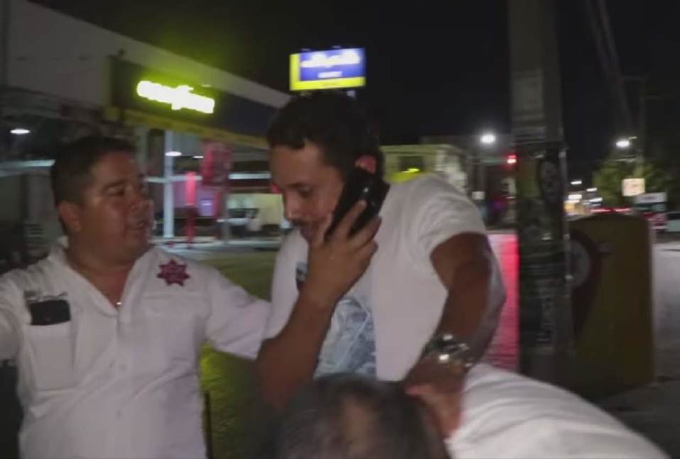 El agente antisecuestro pretendía evadir el operativo de alcoholemia.