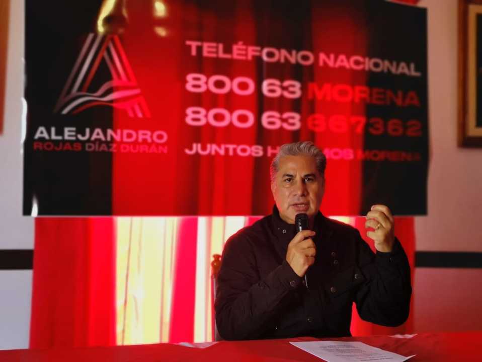 Alejandro Rojas exige renuncias de Yeidckol Polevnsky, Bertha Luján y Mario Delgado/Liliana Padilla.