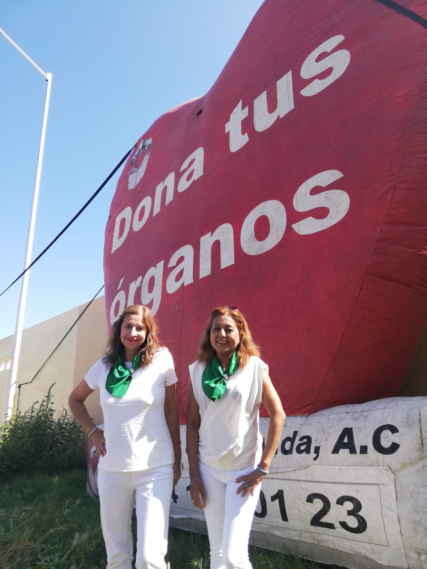 Ambas receptoras coinciden en que nunca perdieron la fe. (Cortesía)