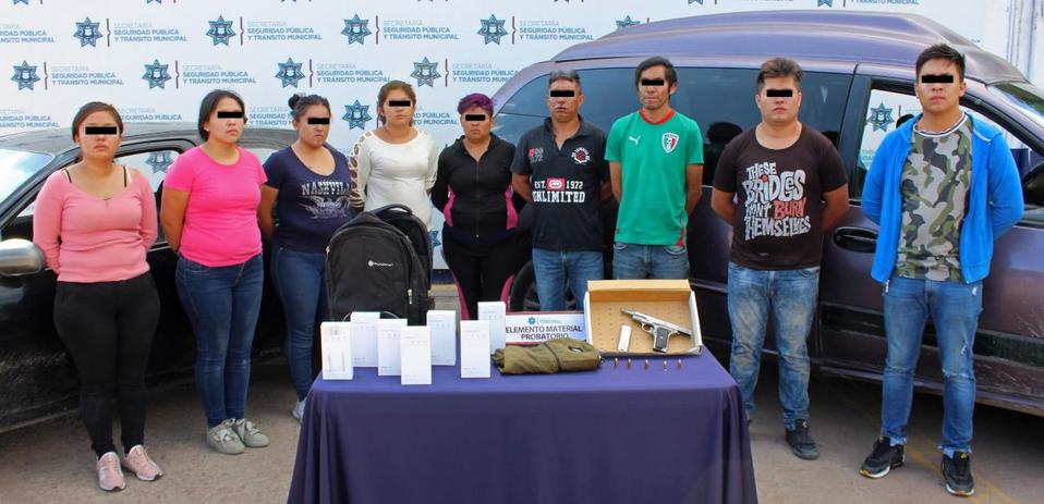 Cinco de los ahora detenidos cuentan con antecedentes penales (Especial)