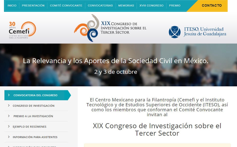 El Congreso se llevará a cabo los días 2 y 3 de octubre en Guadalajara (Especial)