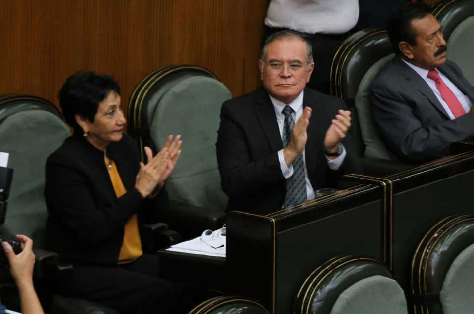 La diputada del Partido del Trabajo, Guadalupe Rodríguez. (Foto: Roberto Alanís)