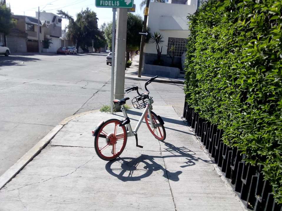 La bicicleta fue localizada en la colonia La Martinica. Especial.